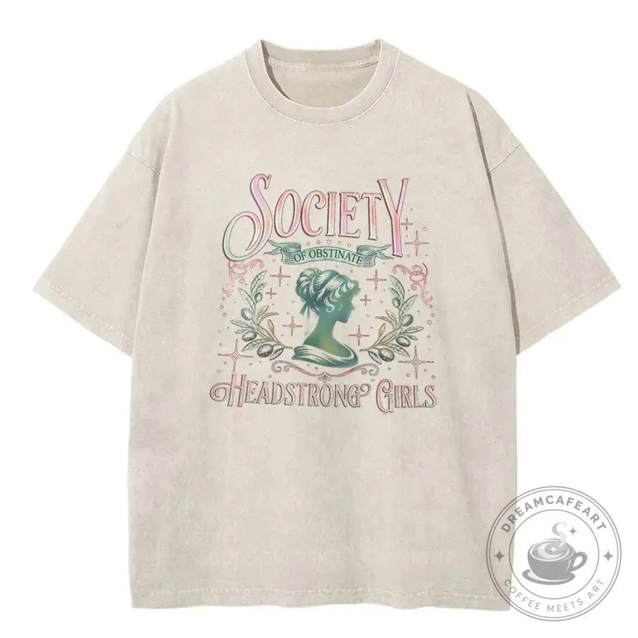 Society Of Obstinate Headstrong Girls Vintage T-Shirt